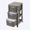Cajonero Rimax Fique 3 Gavetas Mocca