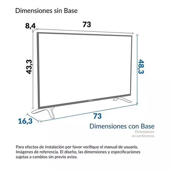Televisor Challenger 32" Challenger Estandar Hd