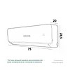 Aire Acondicionado Challenger Mini Split 9000btu A 220v