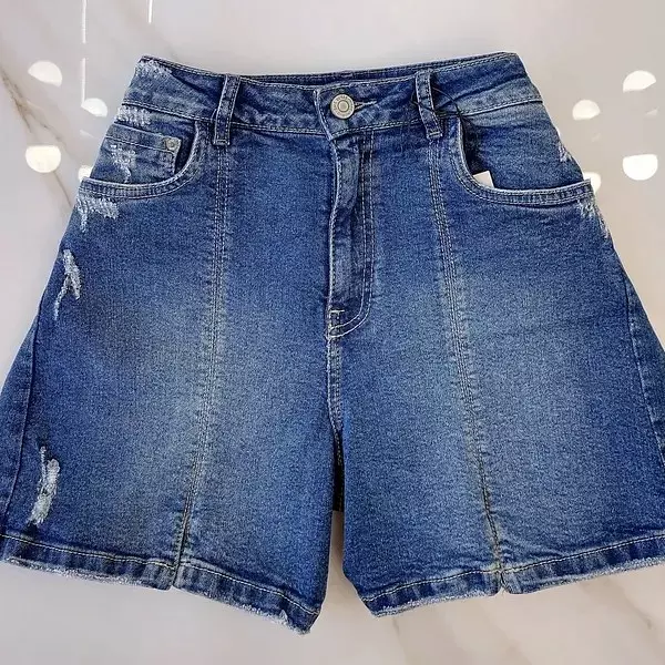 Short En Jeans – Casual Chic Y Funcional
