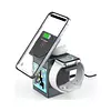 Cargador Inalámbrico Magnético 3 En 1 Con Altavoz Bluetooth