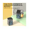 Cargador Inalámbrico Magnético 3 En 1 Con Altavoz Bluetooth