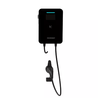 Cargador Ev Tipo Gbt Wallbox Moreday 7kw 110-240v/32a Negro