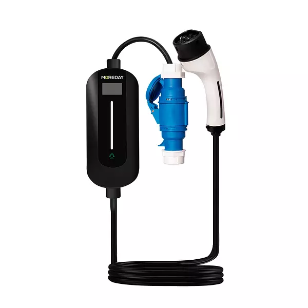 Cargador Ev Gbt Portátil Moreday 7kw 110-240v/32a Ip65