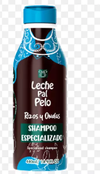 Shampoo Especializado Para Rizos Y Ondas Leche Pal Pelo