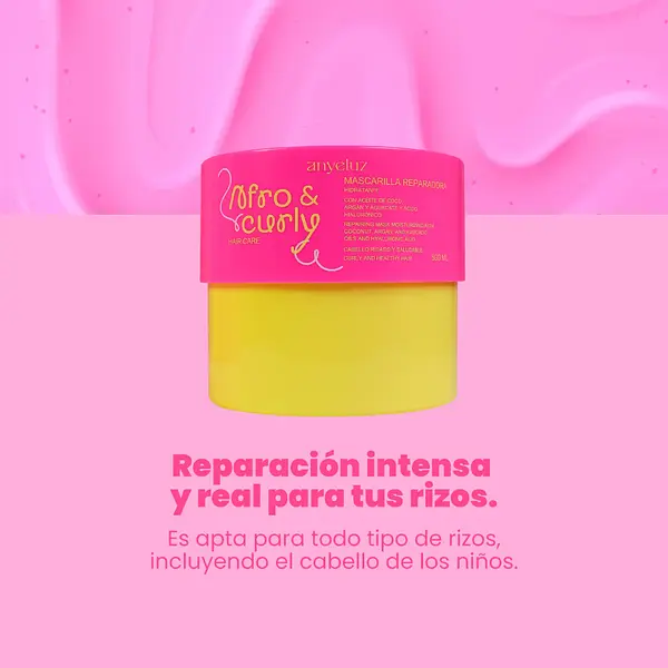 Mascarilla Reparadora Hidratante Afro Y Curly