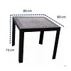 Mesa Colplast Celebrity Rattan