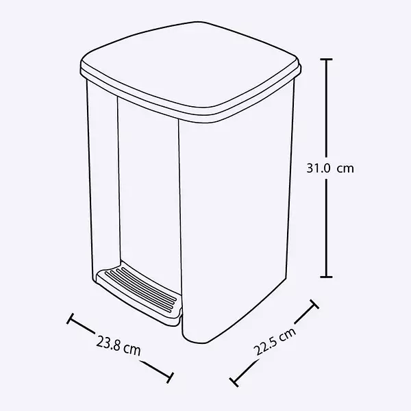 Basurero Pedal 8 Litros