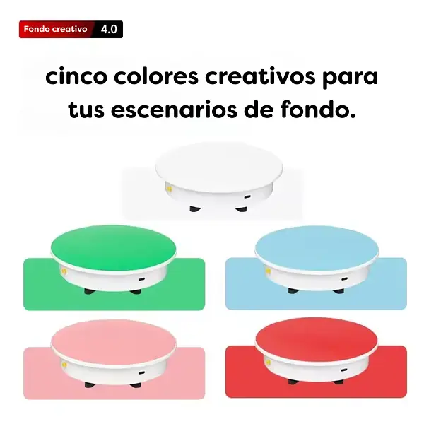 Base Giratoria 360 Con Control De 32 Centimetros