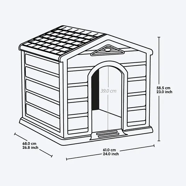 Casa Rimax Para Perro - Razas Pequeñas