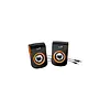 Parlante Genius Sp-Q180 Usb Naranja