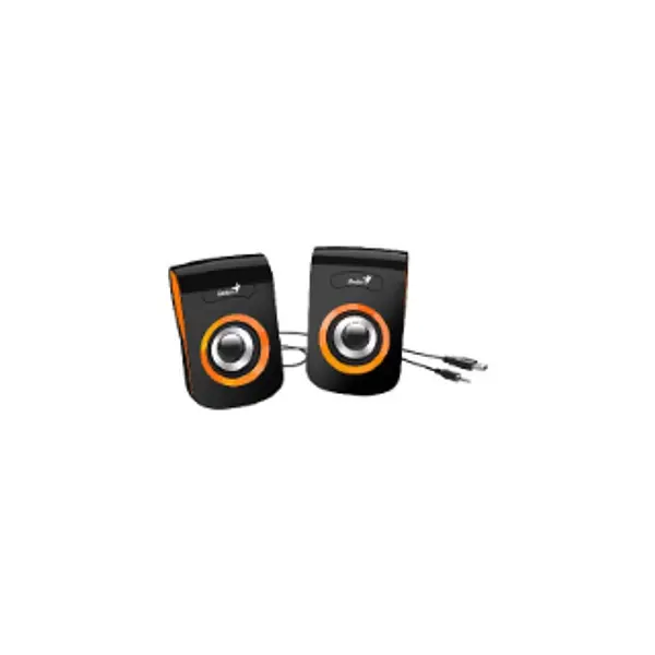Parlante Genius Sp-Q180 Usb Naranja