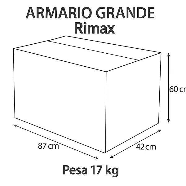 Armario Rimax Grande Baru