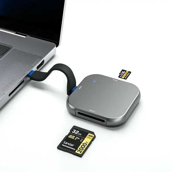 Lector De Tarjetas Magnético 3.0 Sd/Tf