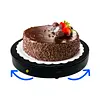 Base Giratoria 360 Con Control De 20 Centimetros Negro
