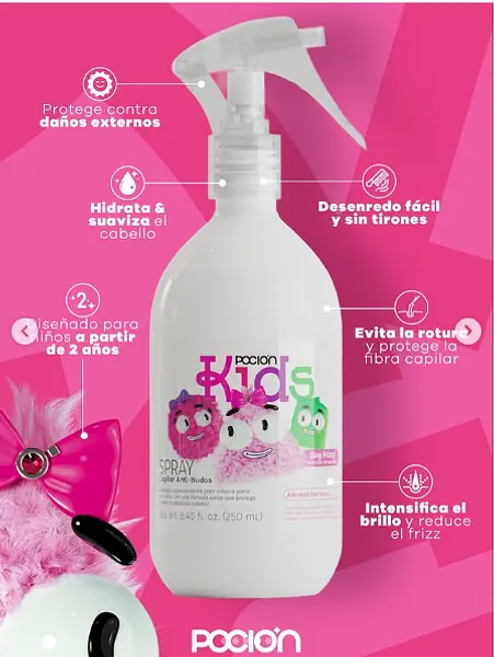 Spray Anti-Nudos Poción Kids