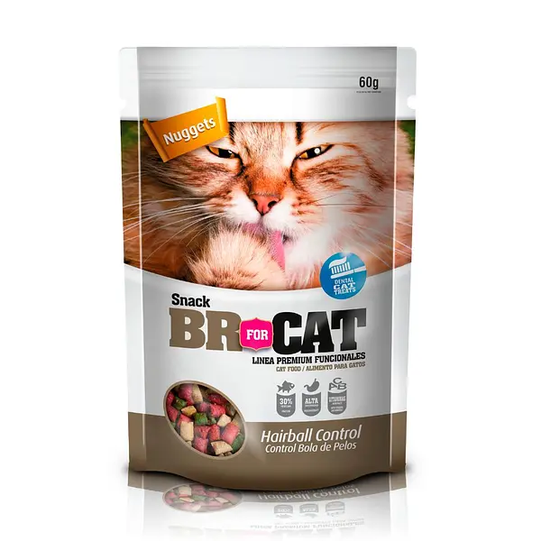 SNACK CONTROL BOLA DE PELO BR FOR CAT