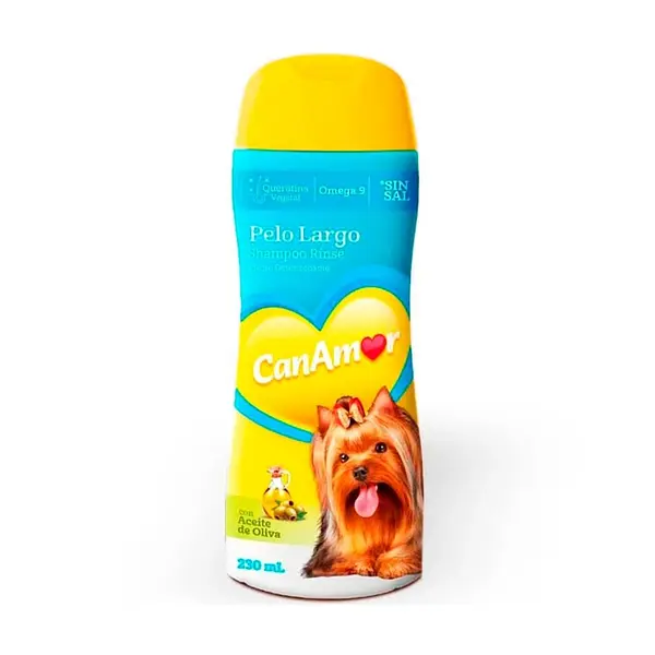 SHAMPOO CANAMOR RINSE PERRO PELO LARGO 