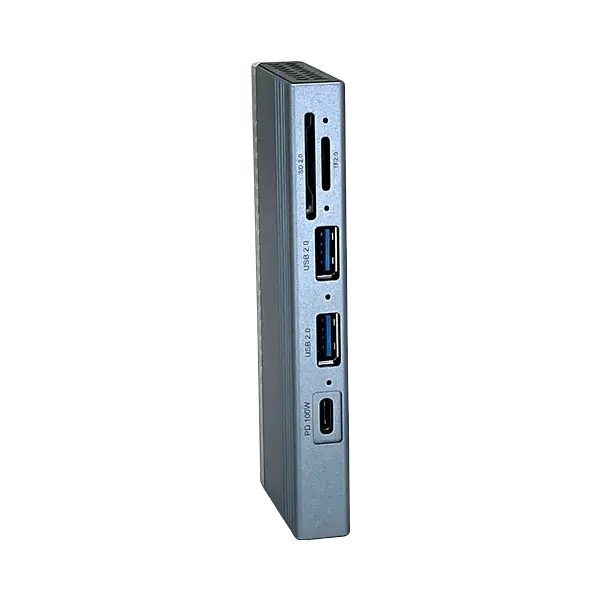 Porta Disco Duro 6 En 1 M2 Alenación Aluminio 4tb Lexa