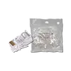 Conector Rj45 Cat6 X 100 Unidades Lexa Transparente