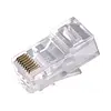 Conector Rj45 Cat6 X 100 Unidades Lexa Transparente