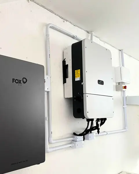 Inversor Híbrido H1 Us Fox Ess 3.8 / 5.7 / 7.6 / 9.4/ 11.4kw