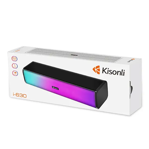 Parlante Pc + Bt I-630 6w Aux /Bluetooth