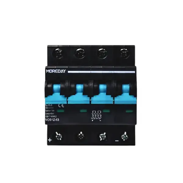 Breaker Dc 4 Polos 1000vdc 20 A - 50 Moreday