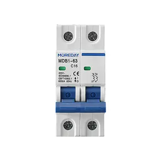Breaker Ac 2p (400v) 16/20/32/40/50/63a Moreday
