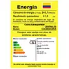 Estufa Con Gabinete Centrales 52 Cm Inox
