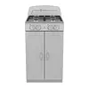 Estufa Con Gabinete Centrales 52 Cm Inox
