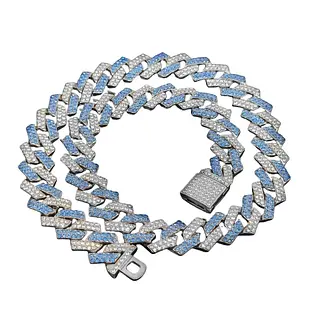 Cadena Eslabon Azul