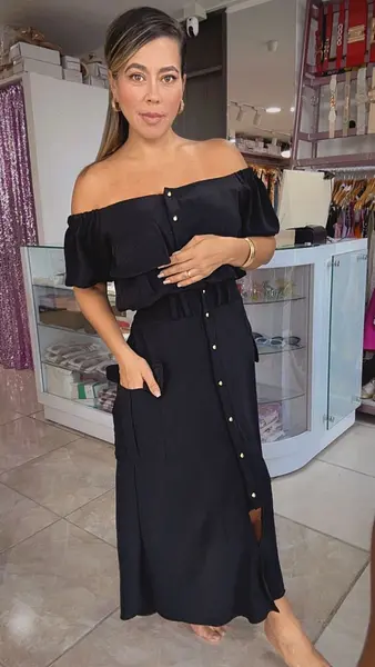 Set Negro Elegante