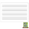 Cuaderno Música Pentagramado