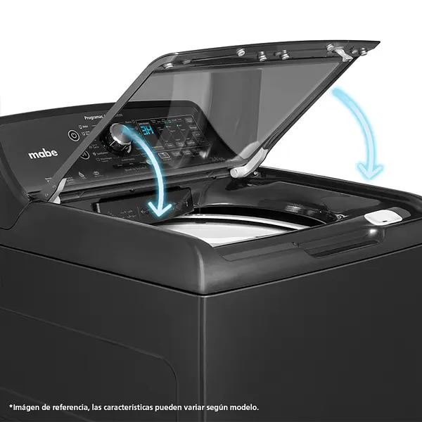 Lavadora Automática 20 Kg Diamond Gray Mabe