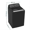 Lavadora Automática 20 Kg Diamond Gray Mabe