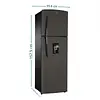 Nevera Mabe No Frost 247 L Brutos Grafito Mabe