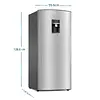 Nevera Mabe Convencional 211 L Brutos Inox