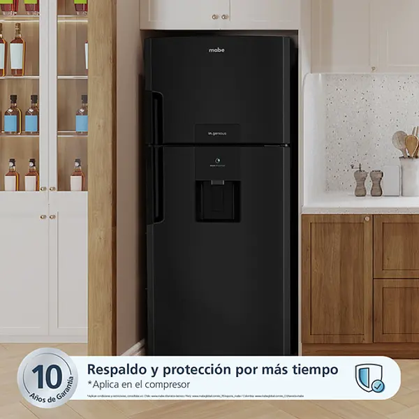 Nevera Mabe No Frost 470 L Brutos Grafito