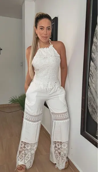 Set Blanco Bordado
