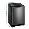 Lavadora Maba Aqua Saver Green 20 Kg Diamond Gray