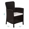 Comedor Capri Mq Familiar 6 Sillas