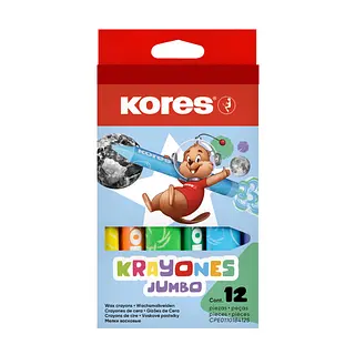 Creyon Kores X12 Jumbo Triangular