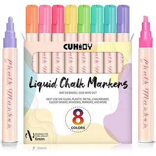 Marcador Pastel X8 Chalk Marker Yb-1