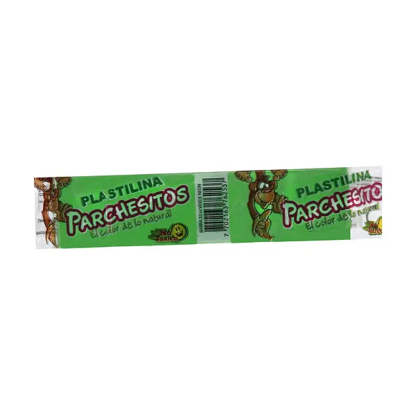 Plastilina Parchesitos Barra 65 Grs