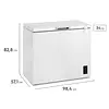 Congelador Electrolux 251l Inverter