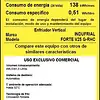 Vitrina Indufrial Vertical Forte V25