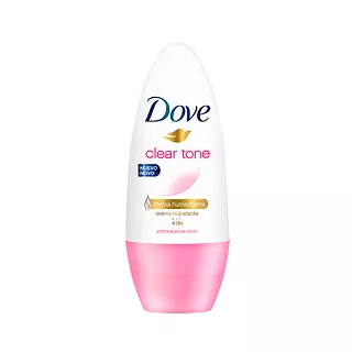 Antitraspirante Dove Roll On Clear Tone Suaviza La Piel