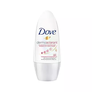 Antitraspirante Roll On Dove Dermo Aclarant Reduce Manchas