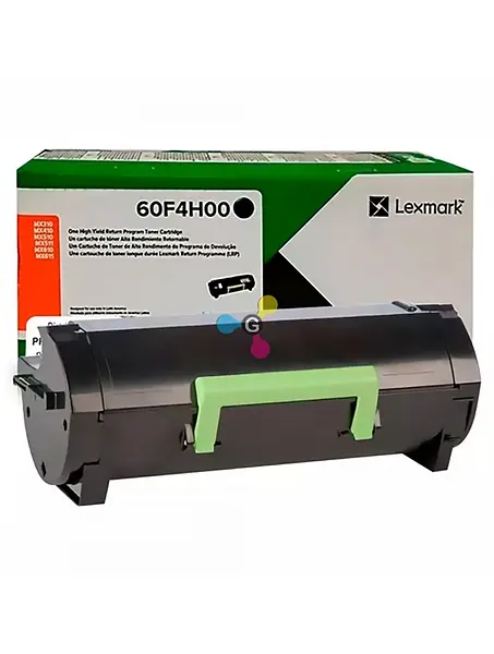 Cartucho Impresora Laser Lexmark 60f4h00 Negro Original